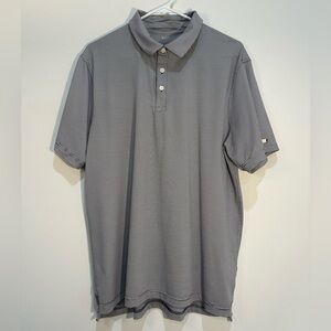 Nike Men’s Large Striped Dri-Fit Golf Polo
